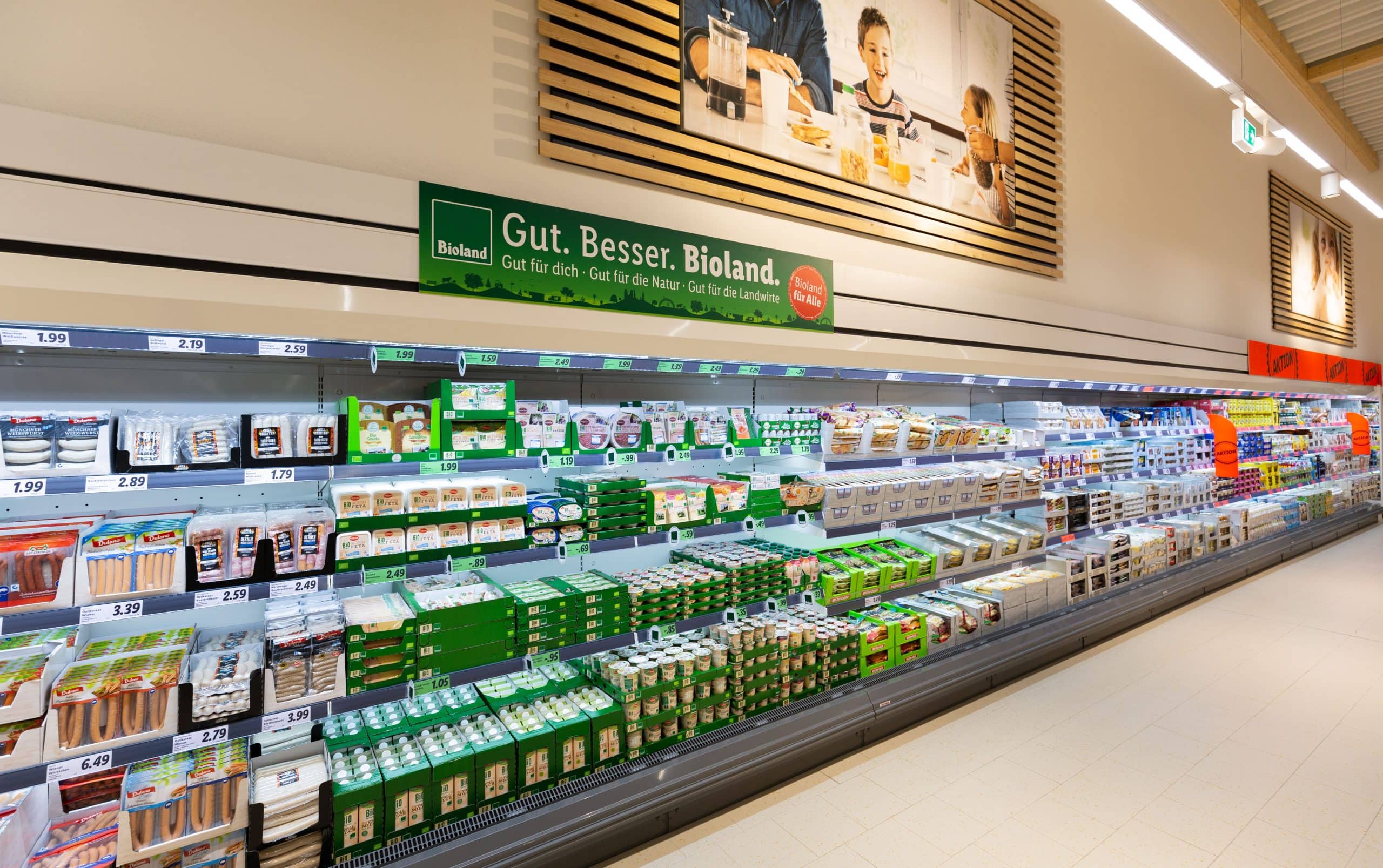 190919_Lidl_Lidl-Metropolfiliale Frankfurt_Verkaufsfläche 1 Lidl Bio-Regal