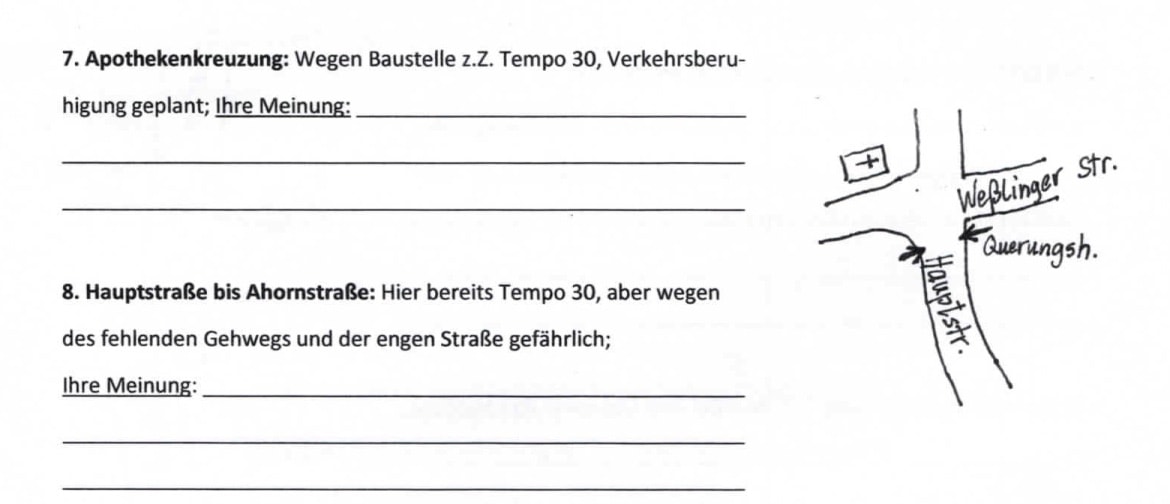 Apothekenkreuzung